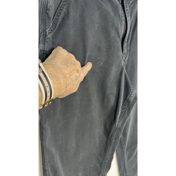 Carhartt Relaxed Fit Canvas Carpenter Work Pants Black Men’s Size 33x32 * Flaws - Picture 3 of 10
